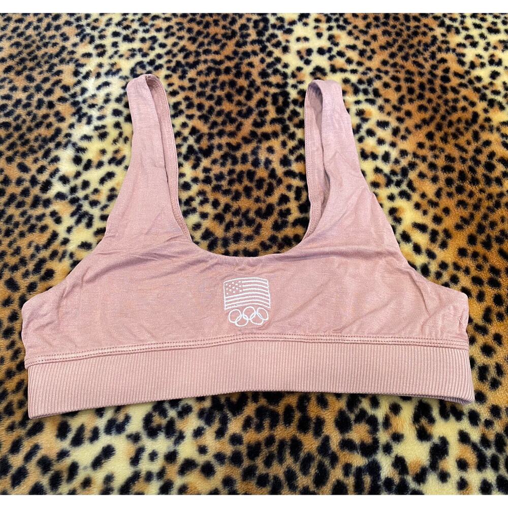 Skims Team USA Bra Sienna Small Tan Olympics Limited Edition SOLD OUT! O4